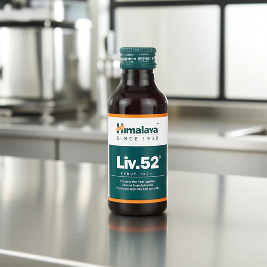 Himalaya Liv.52 Syrup – Herbal Liver Tonic for Liver Health & Appetite Support