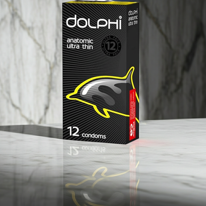 Dolphi Anatomic Ultra Thin Condoms 12 Pieces
