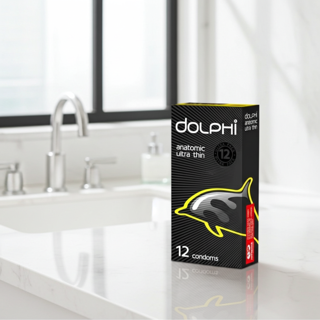 Dolphi Anatomic Ultra Thin Condoms 12 Pieces