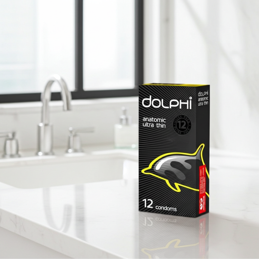 Dolphi Anatomic Ultra Thin Condoms 12 Pieces