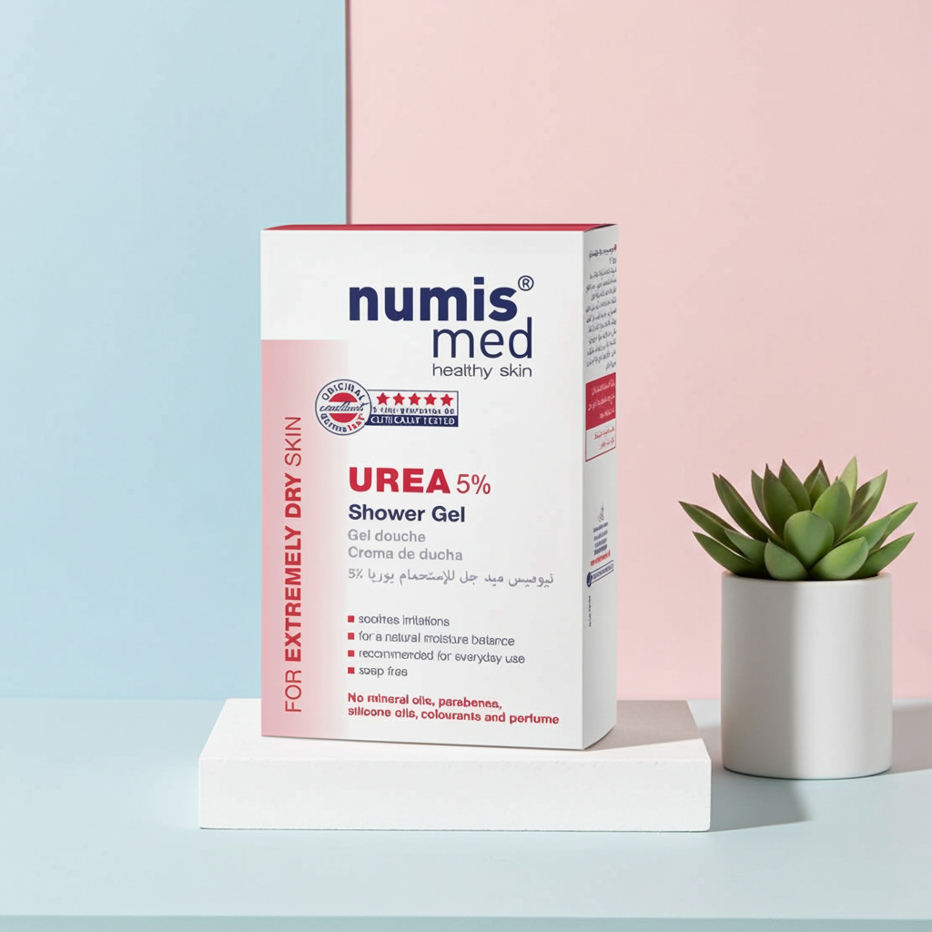 Numis Med Shower Gel Urea 5% for Dry Skin 200ml