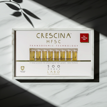 Crescina HFSC Transdermic Complete Treatment 500 for Women 20 Vials