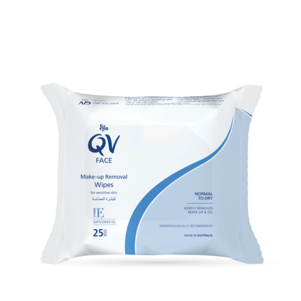 Qv Face Make Up Removal 25 Wipes
