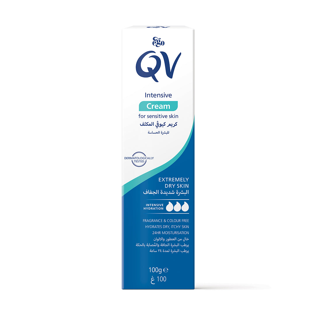 Qv Intensive For Dry And Sensetive Skin Cream 100 Gm