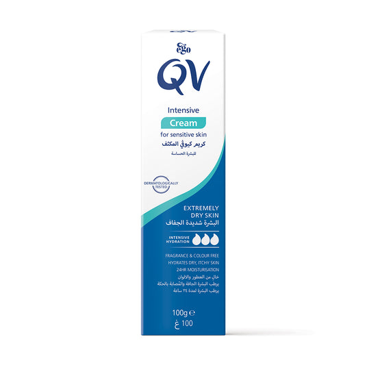 Qv Intensive For Dry And Sensetive Skin Cream 100 Gm