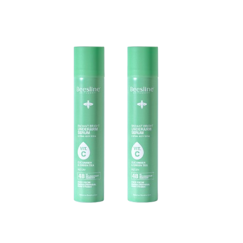 Beesline Radiant Underarm Serum Cucumber & Green Tea 150ml (1+1 Offer Pack)