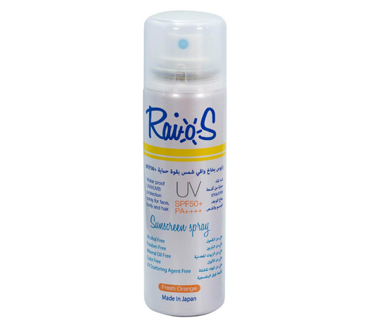 Raios Sunscreen Spray Fresh Orange 70 Ml.
