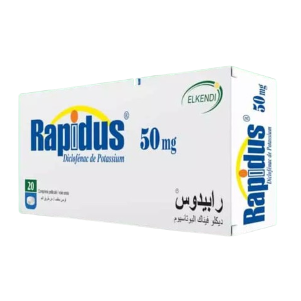Rapidus 50 Mg 20 Tablet