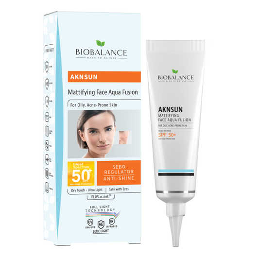 Bio Balance Aknsun Mattifying Sunscreen SPF50+ for Oily & Acne-Prone Skin 40ml