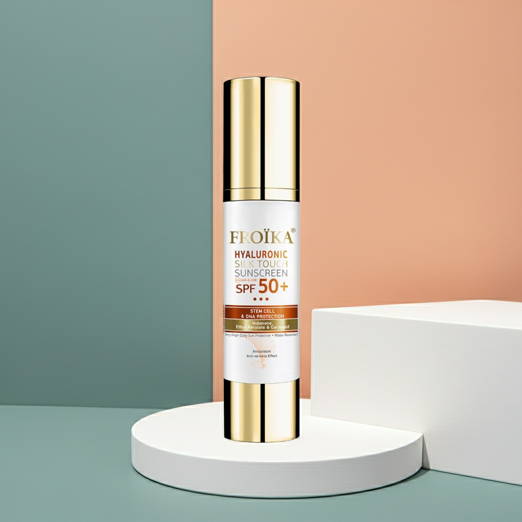 Froika Hyaluronic Silk Touch SPF 50+ Anti-Pigmentation Sunscreen with Hyaluronic Acid, 40ml