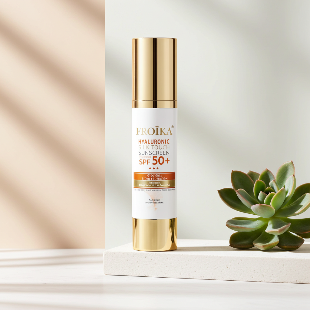 Froika Hyaluronic Silk Touch SPF 50+ Anti-Pigmentation Sunscreen with Hyaluronic Acid, 40ml