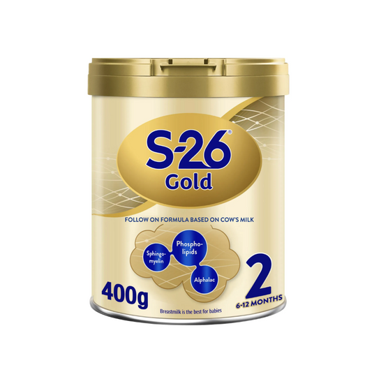 S-26 Gold Follow On Formula For Babies Tin, 2 Stage 2, 6-12 Months, 400g