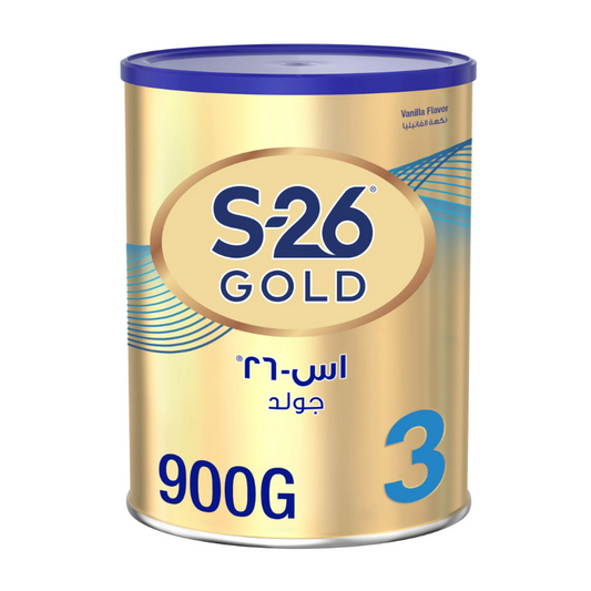 S-26 Gold Growing Up Milk Formula Vanilla Flavor Stage 3 (1-3 Years), 900g