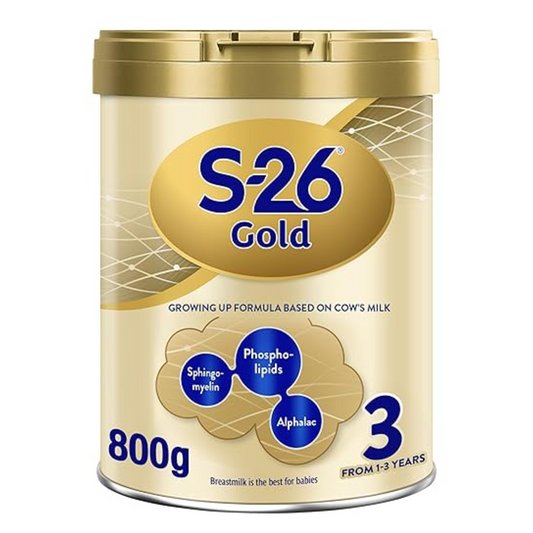 S-26 Progress Gold Premium Vanilla Flavor Milk Powder For Toddlers Stage 3 1-3 Years, 400g