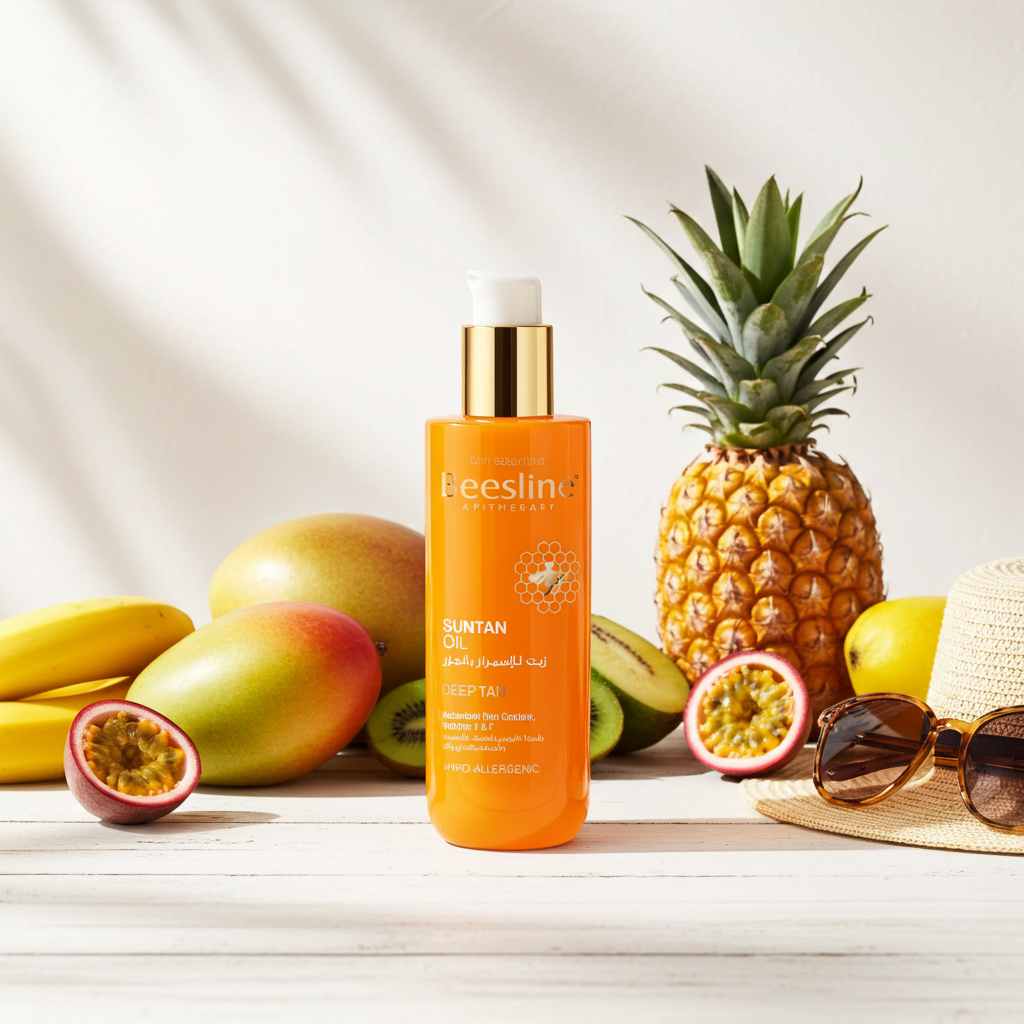 Beesline Apitherapy Suntan Oil 200ml + Ultrascreen Cream 30ml, Bundle Offer