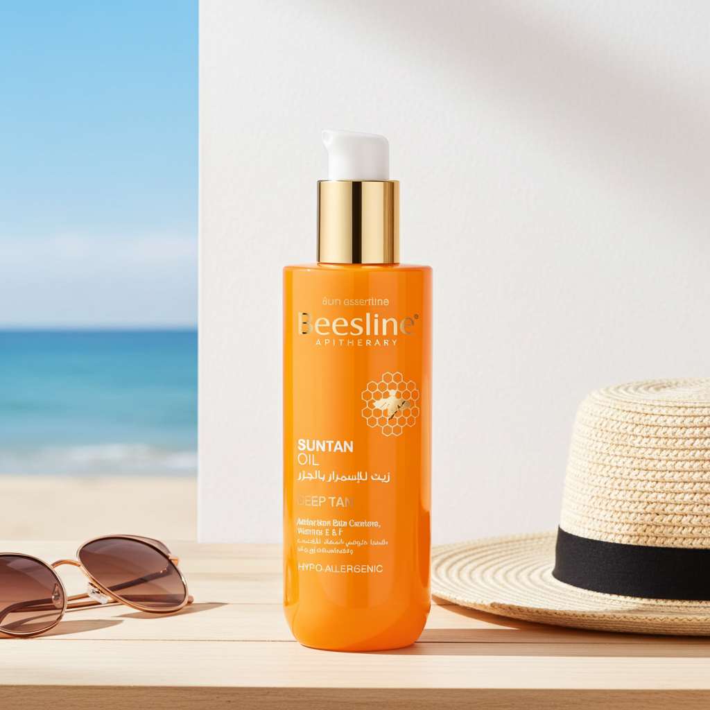 Beesline Apitherapy Suntan Oil 200ml + Ultrascreen Cream 30ml, Bundle Offer