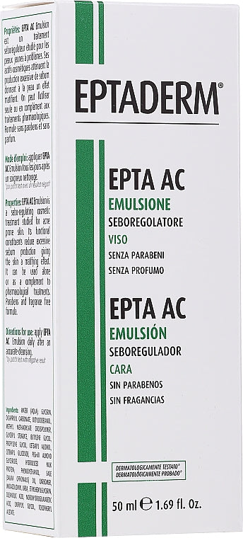 Eptaderm Epta AC Mattifying Emulsion 50ml