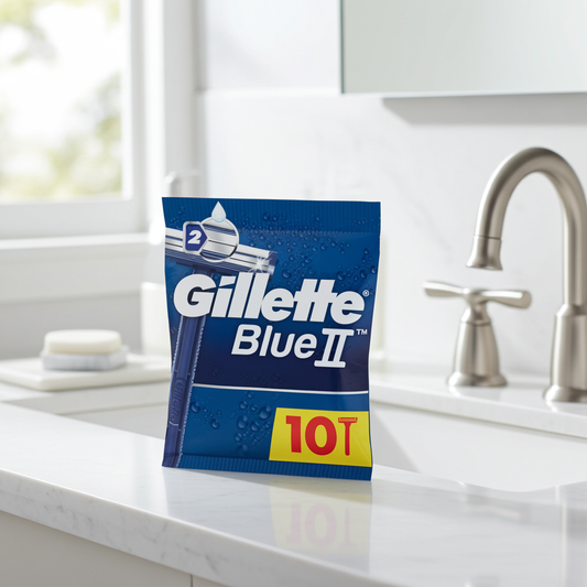 Gillette Blue II Disposable Razors 10S
