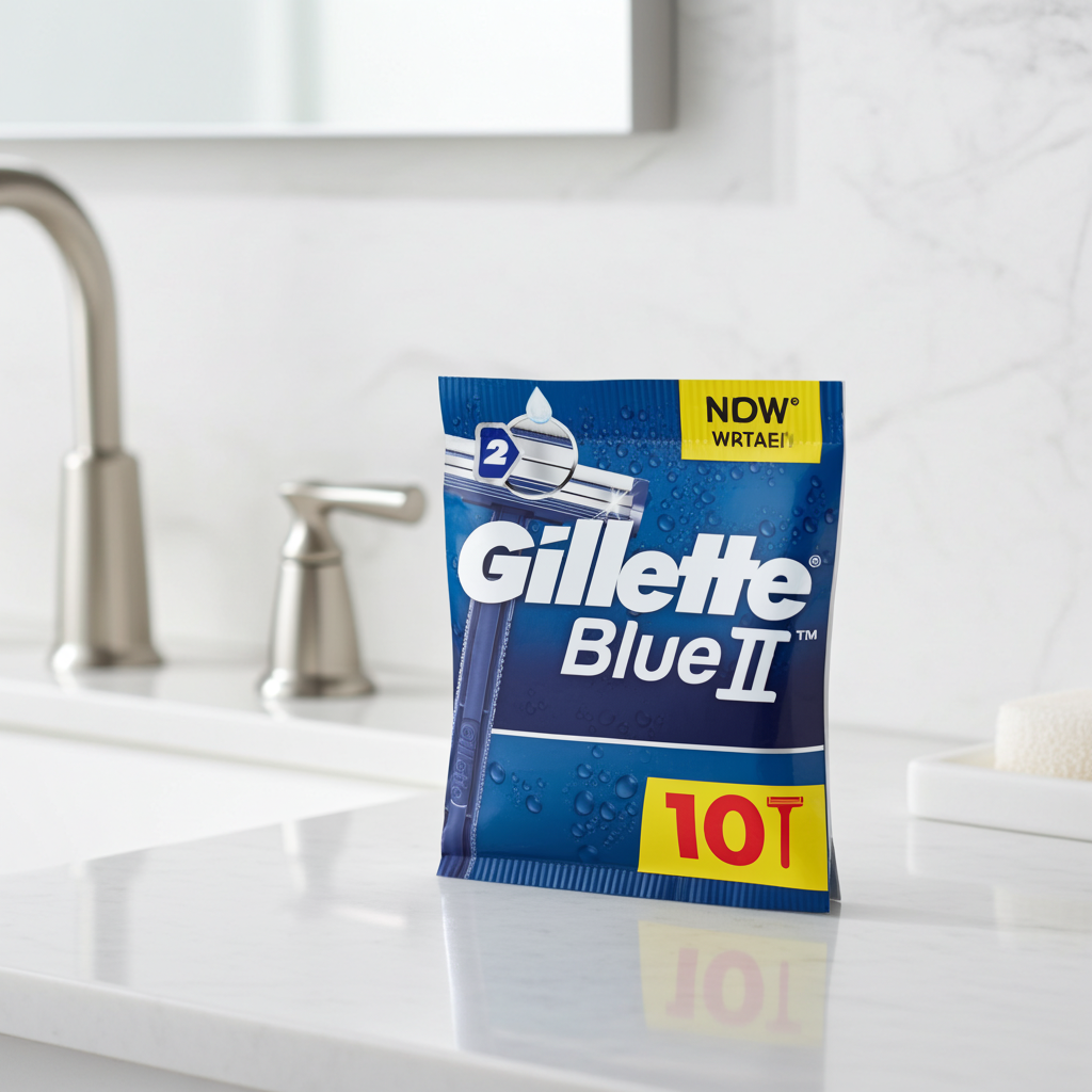 Gillette Blue II Disposable Razors 10S