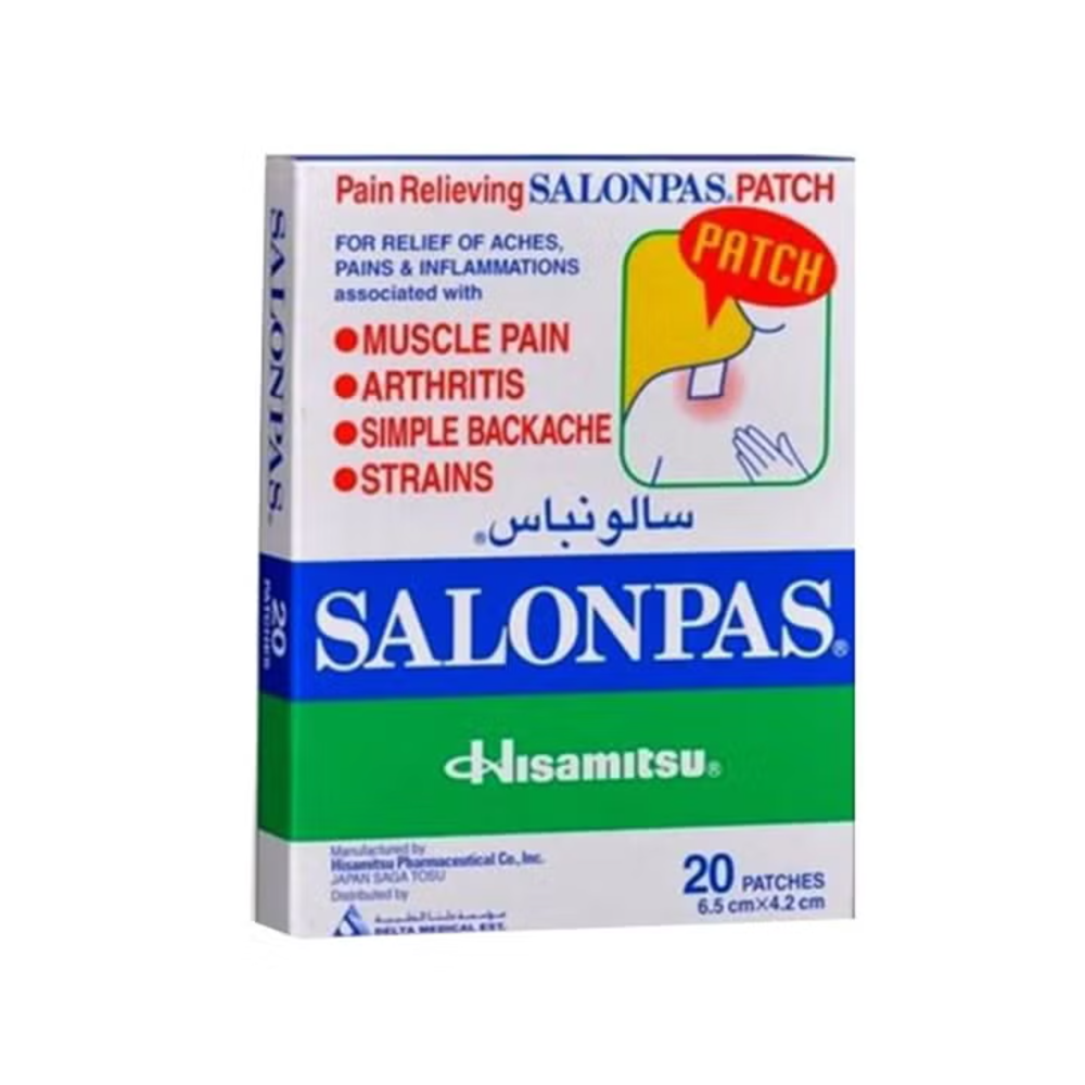 Salonpas Pain Relieving Patches, Small