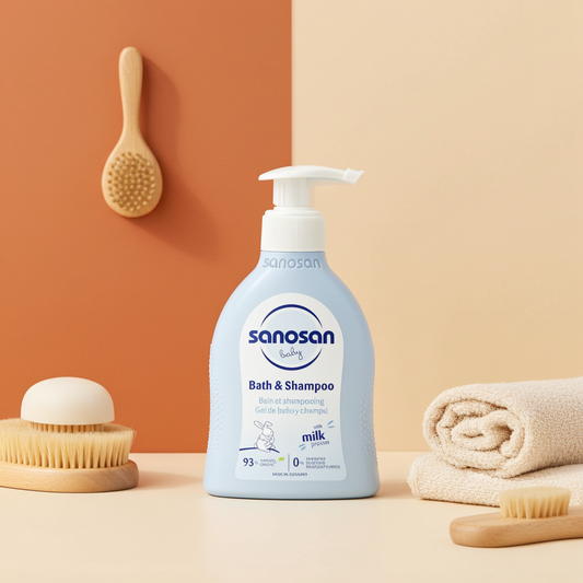 Sanosan Baby Bath & Shampoo Tears Free 200ml