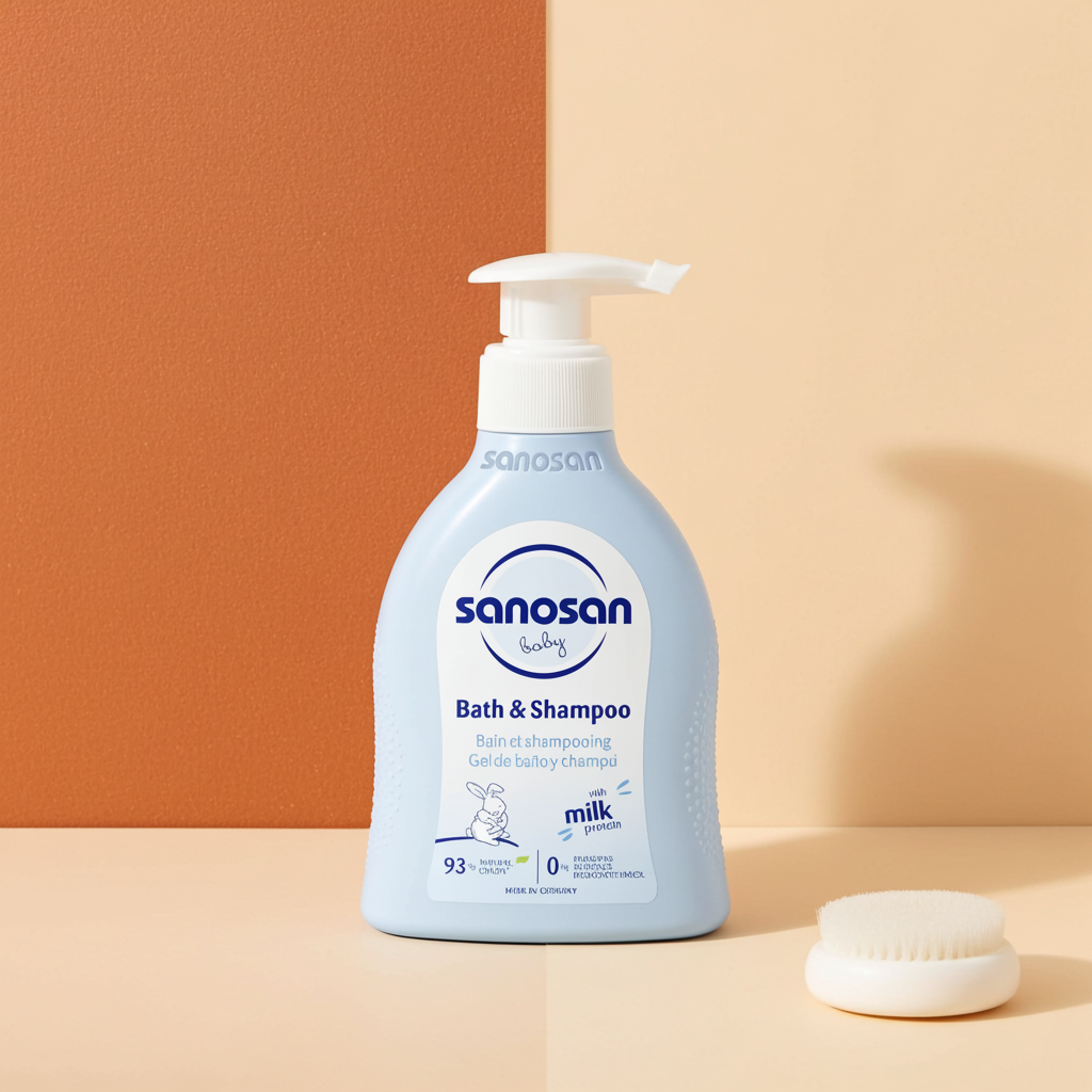 Sanosan Baby Bath & Shampoo Tears Free 200ml