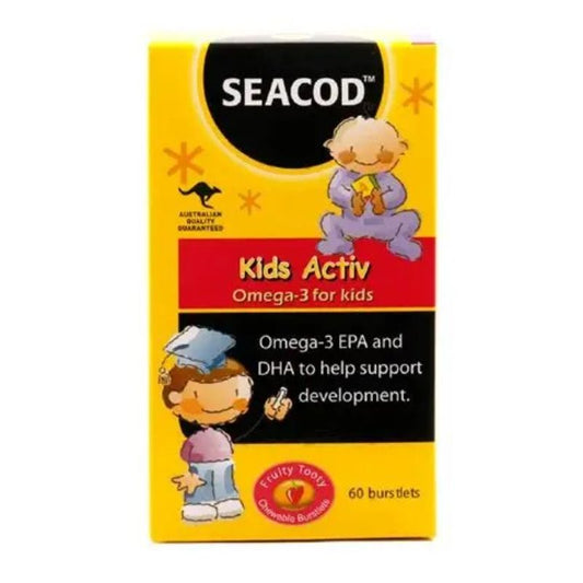 Seacod Kids Active Chewable Burstlets 60S