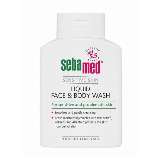 Sebamed Liquid Face & Body Wash, 200Ml