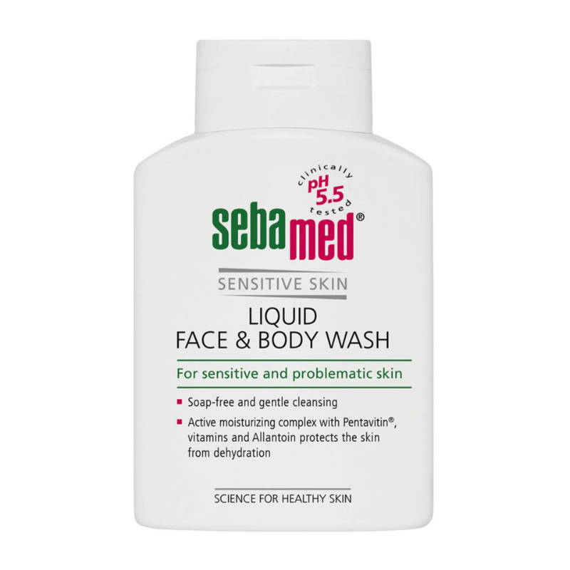 Sebamed Olive Liquid Face & Body Wash 200ml