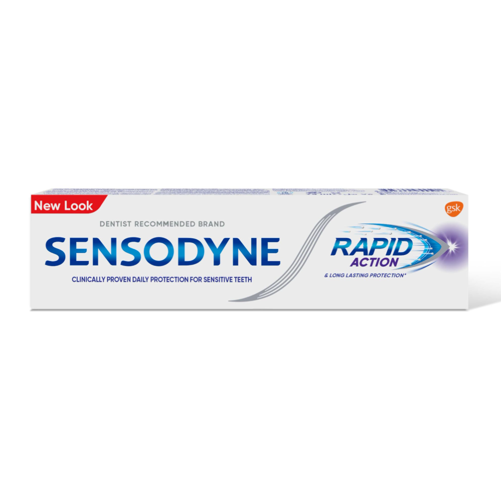 Sensodyne Rapid Action Whitening Toothpaste, 75Ml