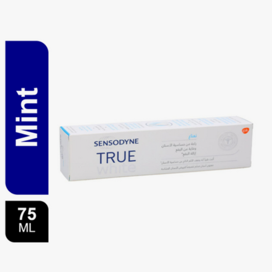 Sensodyne True White Mint Toothpaste 75 Ml
