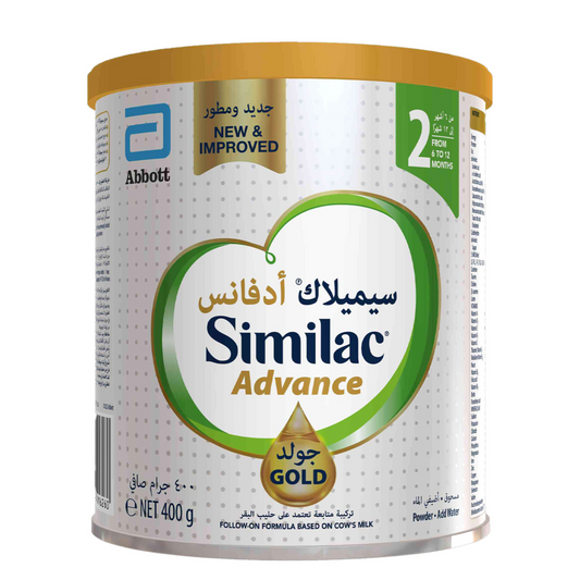 Similac Gold Advance Follow-On Formula Stage 2  (6-12 Months), 400G