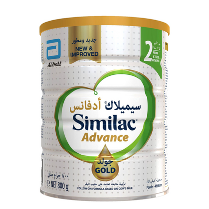 Similac Gold Advance Follow-On Formula, Stage 2, From 6-12 Months, 800G