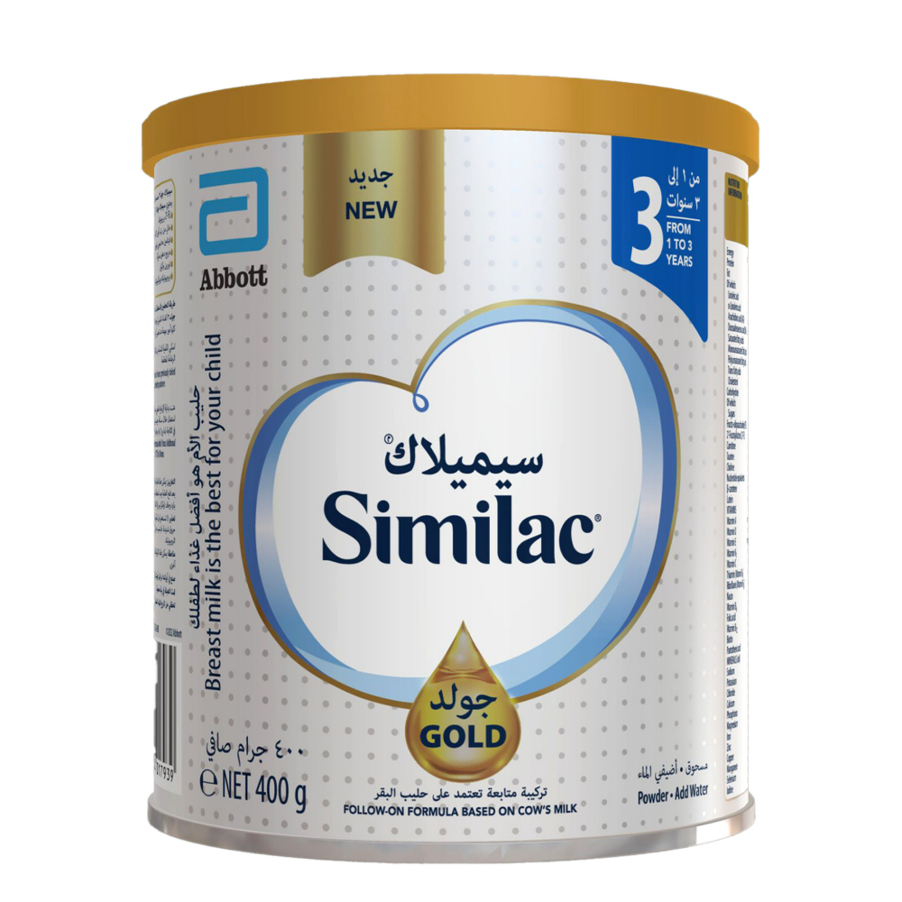 Similac Gold Baby Formula, Stage 3, 1-3 Years, 400G