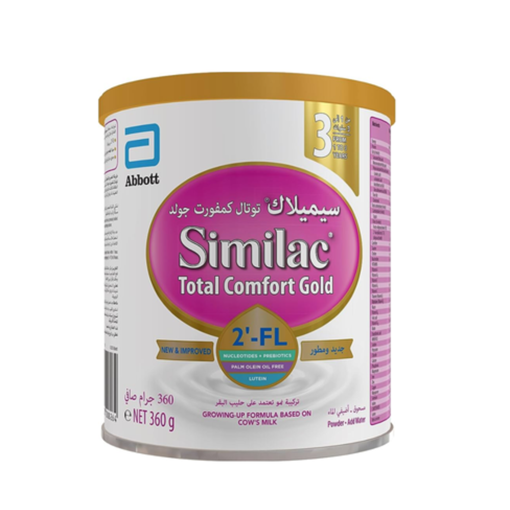Similac Total Comfort 3 Tummy Care Growing-Up Milk Formula (1 To 3 Years), 360G