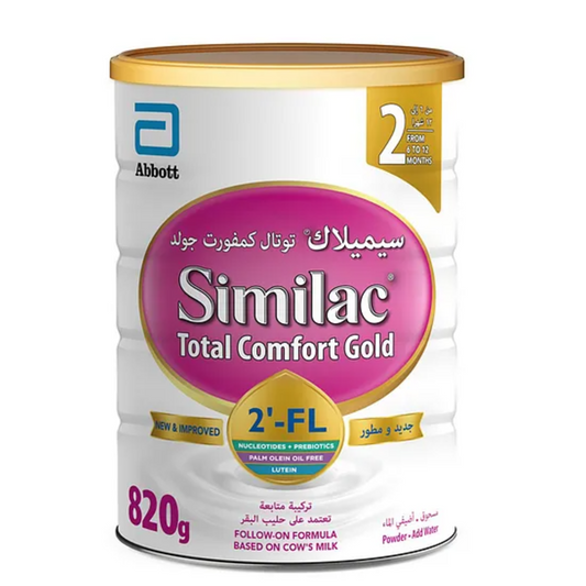 Similac Total Comfort Follow-On Formula, Stage 2, 6 To 12 Months, 820G