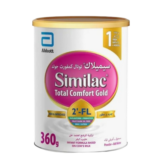 Similac Total Comfort Gold Baby Formula, Stage 1, From Birth To 6 Months, 360G