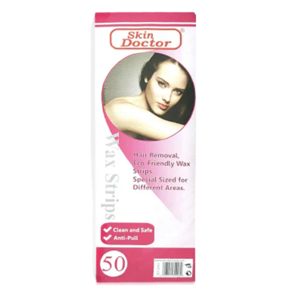 Skin Doctor Hair Removal Wax Strips, 50 Pieces