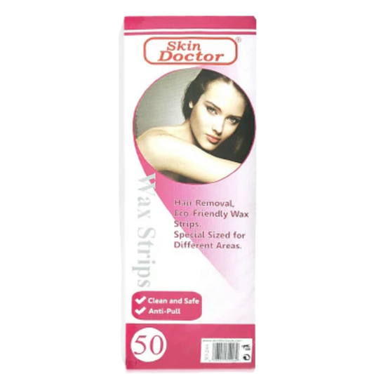 Skin Doctor Hair Removal Wax Strips, 50 Pieces