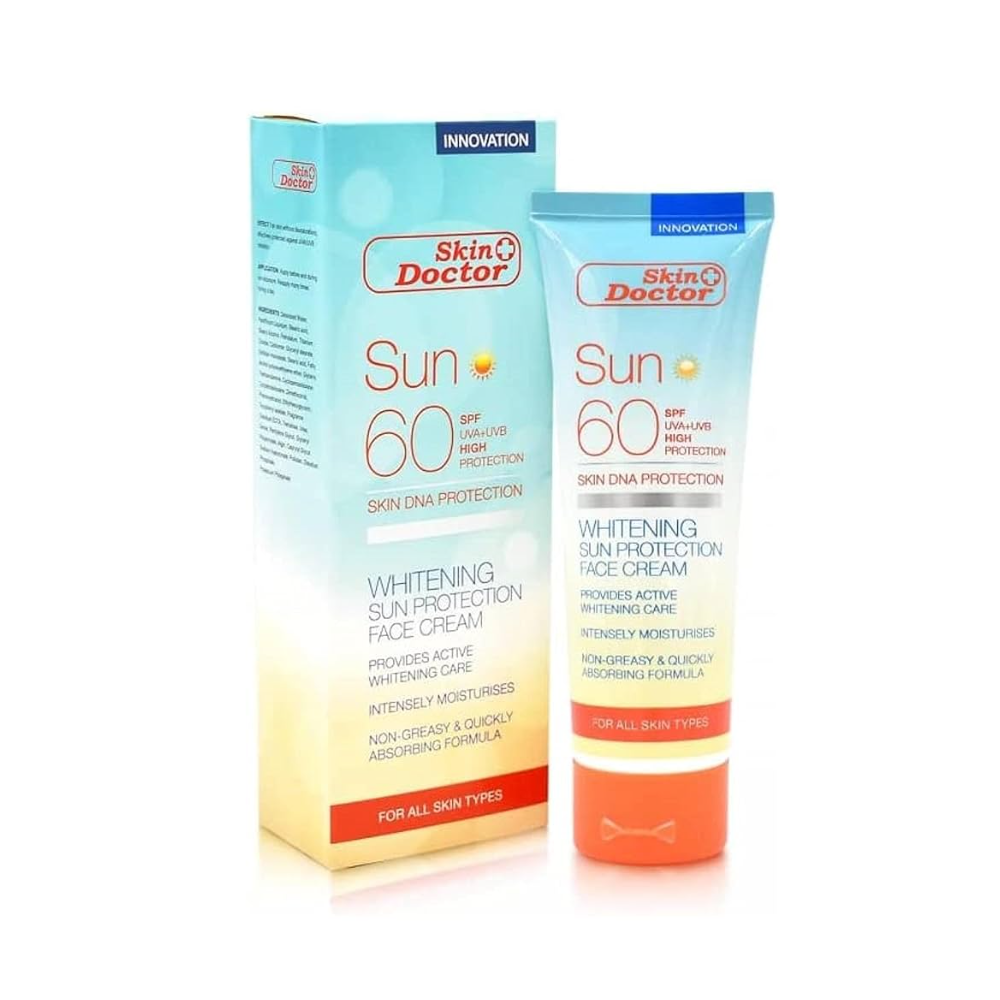 Skin Doctor Spf 60+ Sunblock Face Cream 50ml