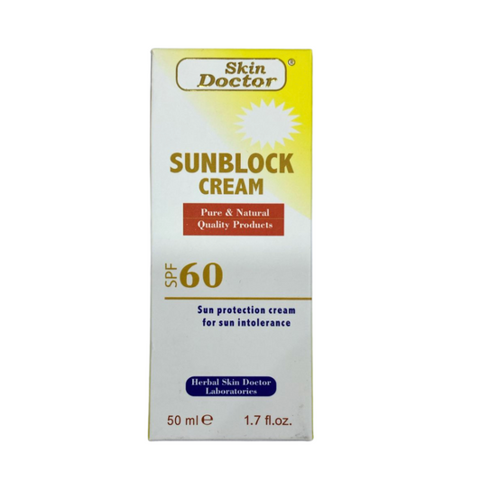 Skin Doctor Sunblock Cream Spf60, 50Ml