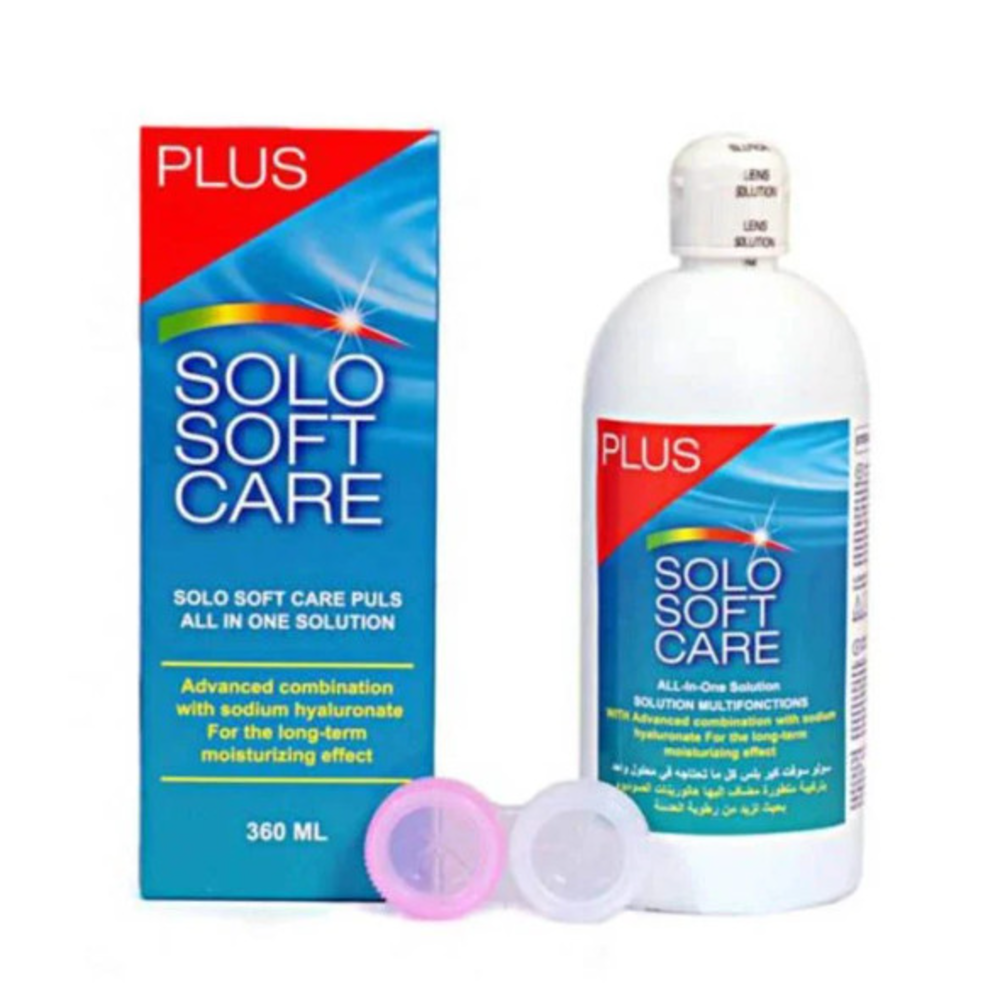 Solo Soft Care All In One Eye Lens Solution, 360Ml