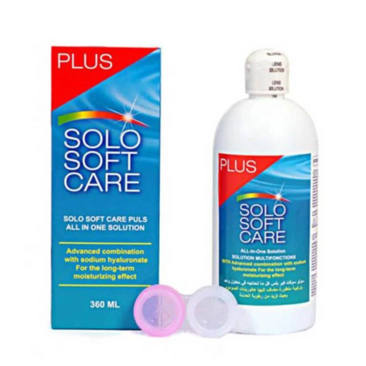 Solo Soft Care All In One Eye Lens Solution, 360Ml