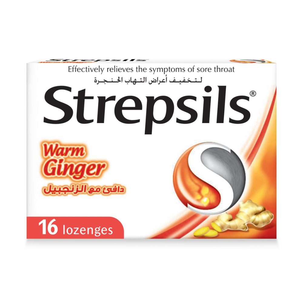 Strepsils Warm Ginger 2X8"S