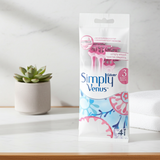 Gillette Simply Venus 3 Disposable Razors 4S