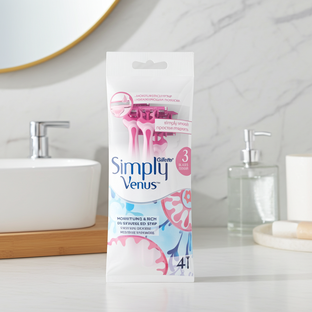 Gillette Simply Venus 3 Disposable Razors 4S