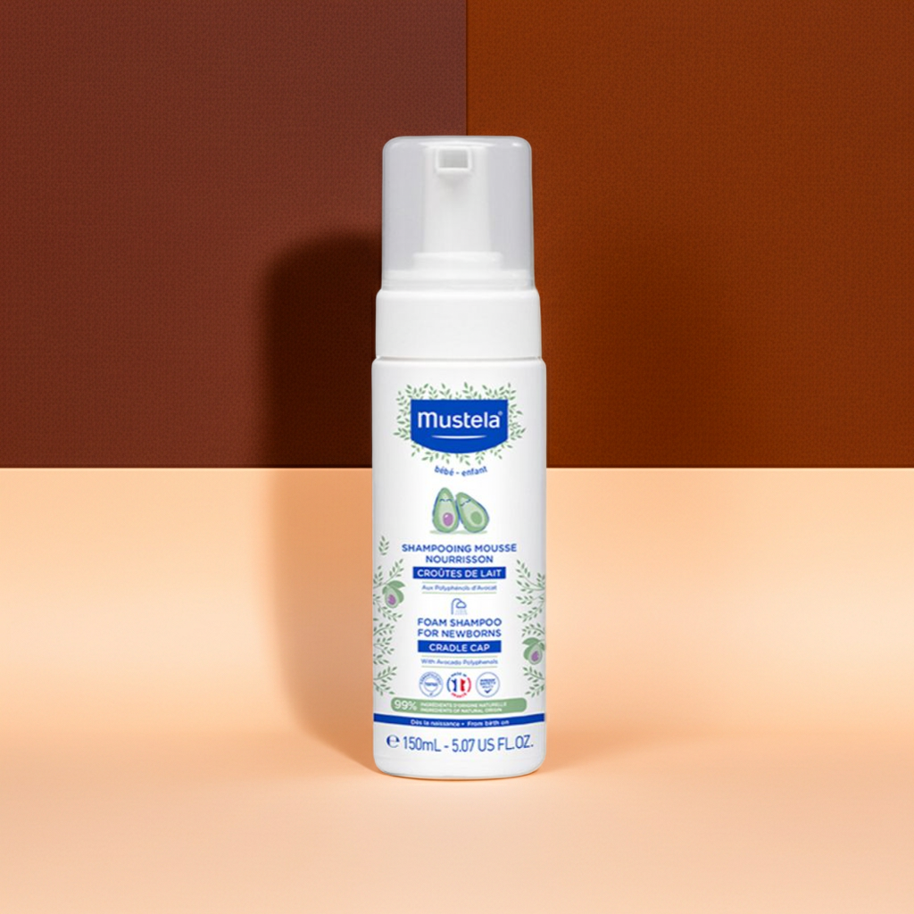 Mustela Foam Shampoo for Newborns Cradle Cap 150ml
