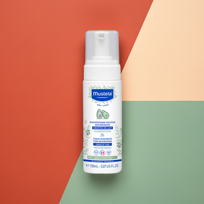 Mustela Foam Shampoo for Newborns Cradle Cap 150ml