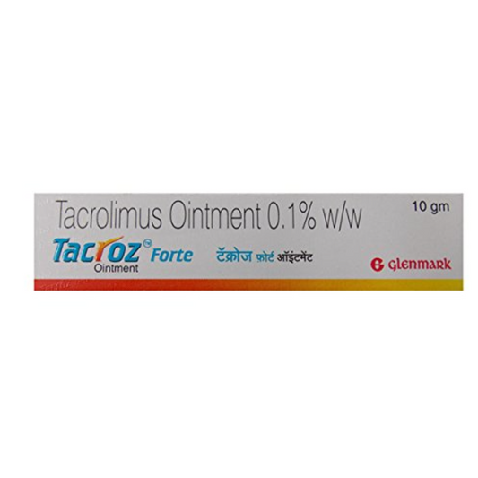 Tacroz Forte 0.1% Ointment, 10g