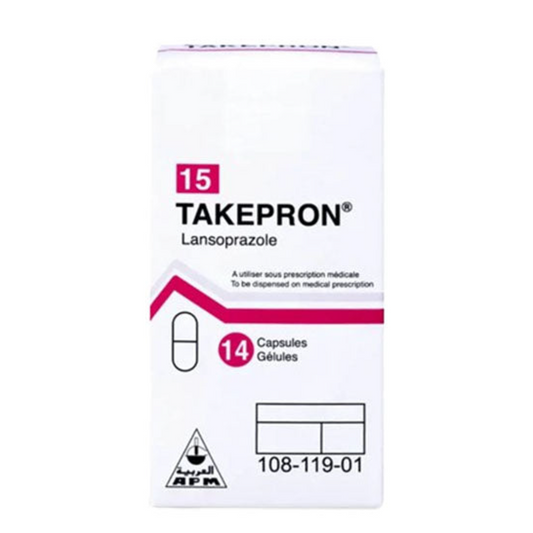 Takepron 15Mg Cap 14S